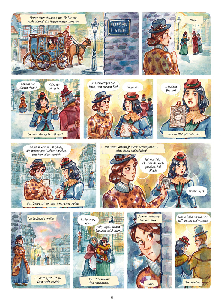 Weitere Ansicht: Enola Holmes (Comic). Band 9 | Lucie Arnoux