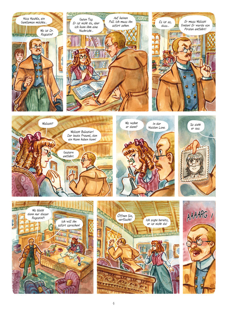 Weitere Ansicht: Enola Holmes (Comic). Band 9 | Lucie Arnoux