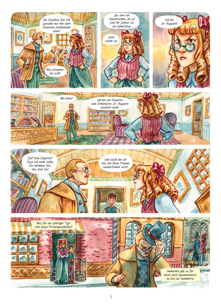 Weitere Ansicht: Enola Holmes (Comic). Band 9 | Lucie Arnoux