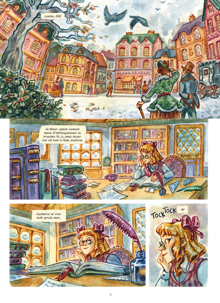 Weitere Ansicht: Enola Holmes (Comic). Band 9 | Lucie Arnoux