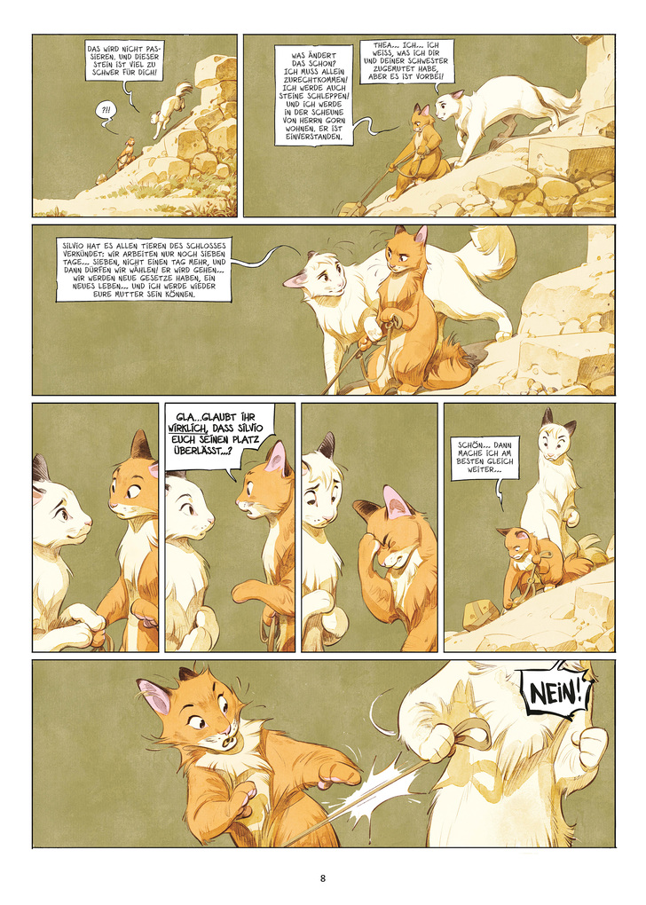 Weitere Ansicht: Schloss der Tiere. Band 4 (Splitter Diamant Vorzugsausgabe) | Xavier Dorison