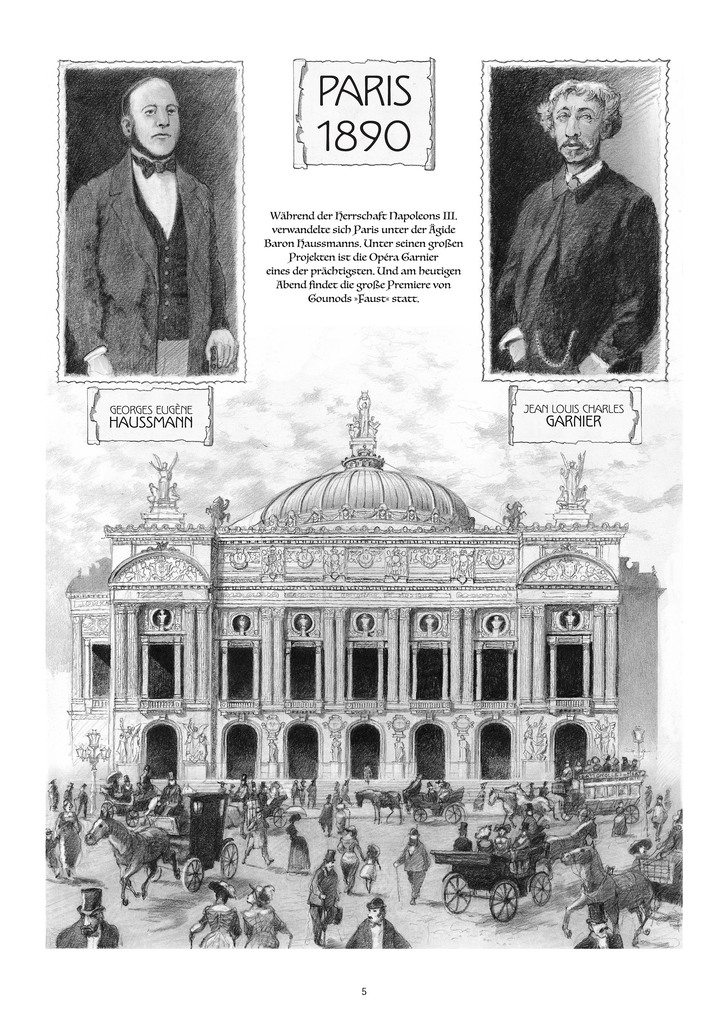 Weitere Ansicht: Das Phantom der Oper (Graphic Novel) | Gaëtan Brizzi, Paul Brizzi