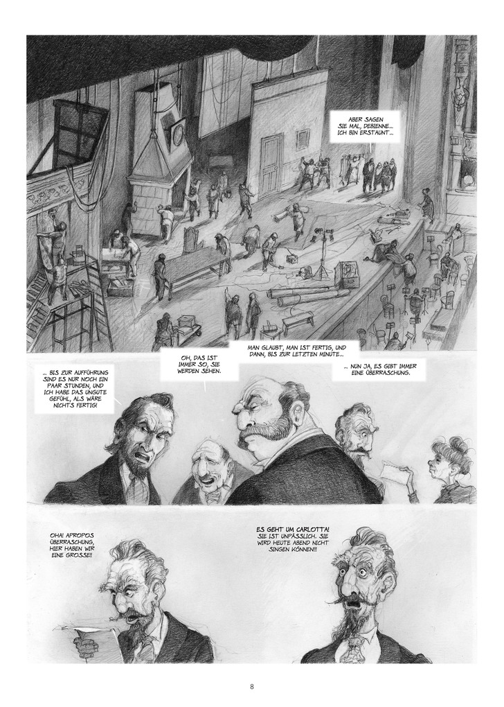 Weitere Ansicht: Das Phantom der Oper (Graphic Novel) | Gaëtan Brizzi, Paul Brizzi