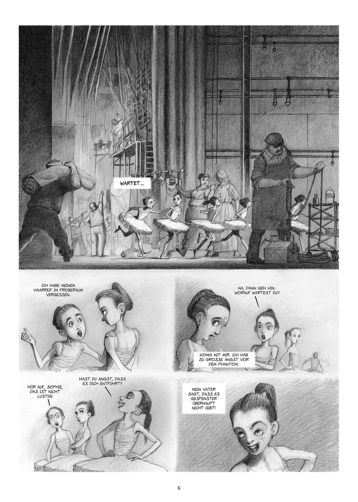 Weitere Ansicht: Das Phantom der Oper (Graphic Novel) | Gaëtan Brizzi, Paul Brizzi