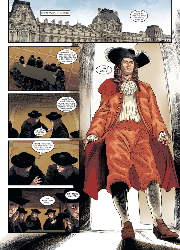 Weitere Ansicht: Ludwig XIV. | Jean-David Morvan, Hervé Drévillon