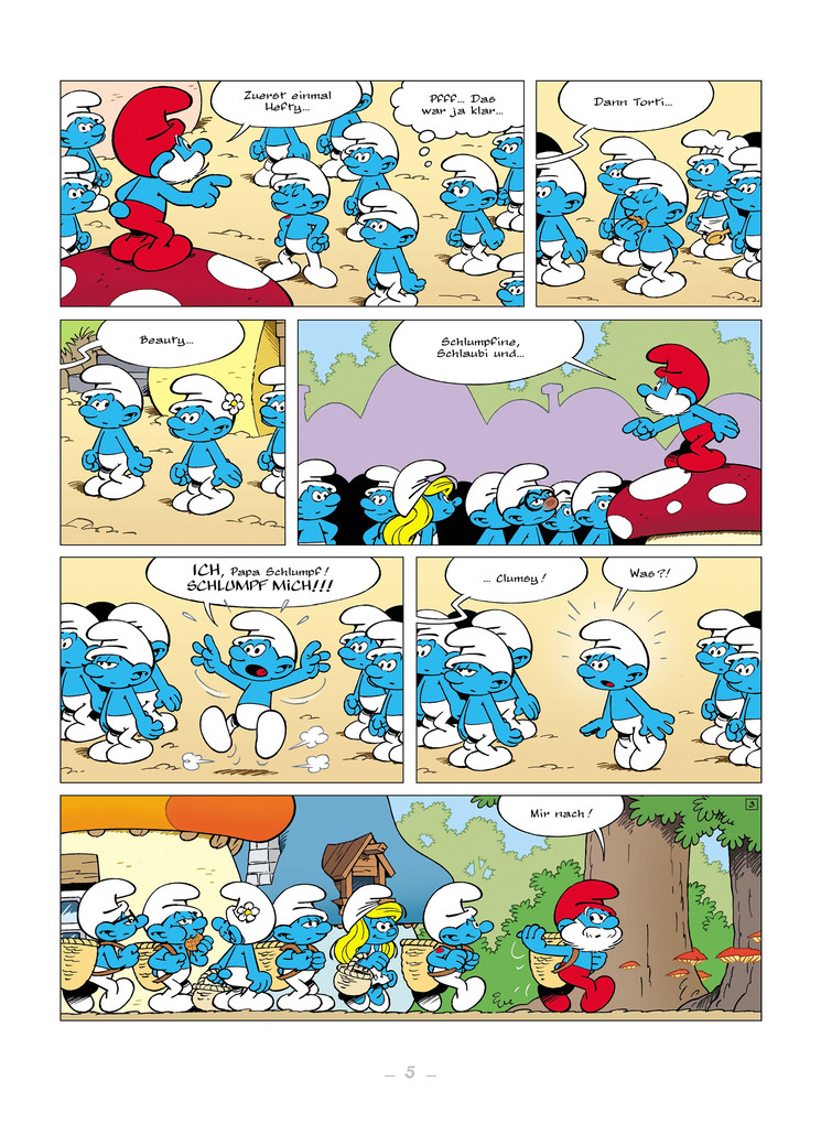 Weitere Ansicht: Die Schlümpfe. Band 43 | Peyo