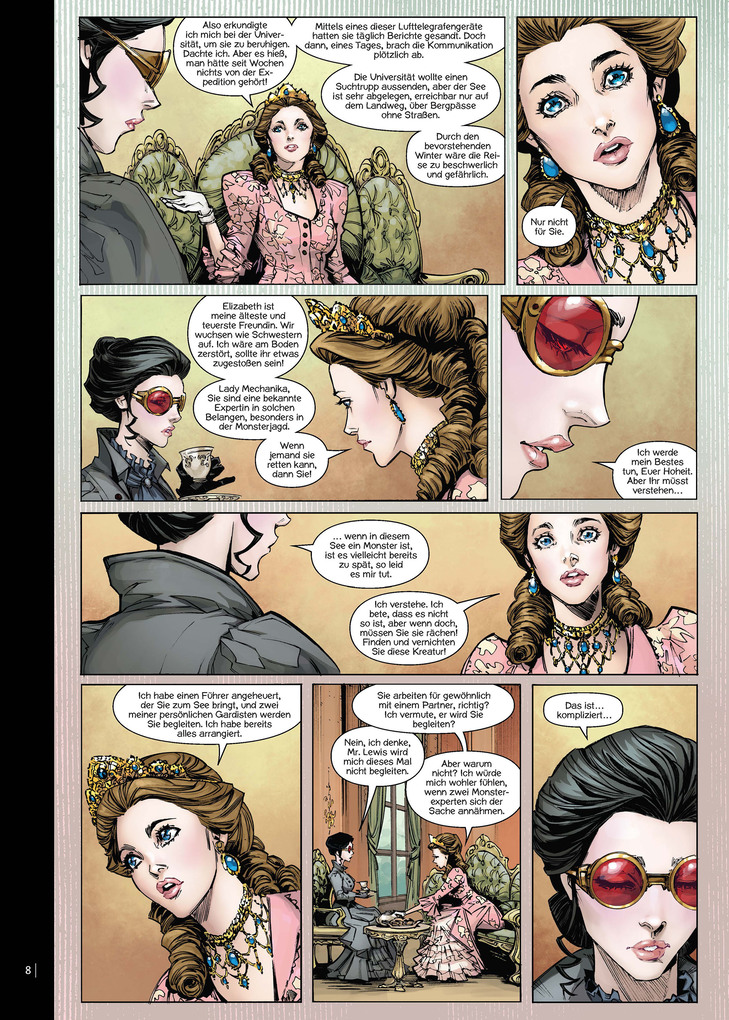 Weitere Ansicht: Lady Mechanika. Band 9 | Joe Benitez, M. M. Chen