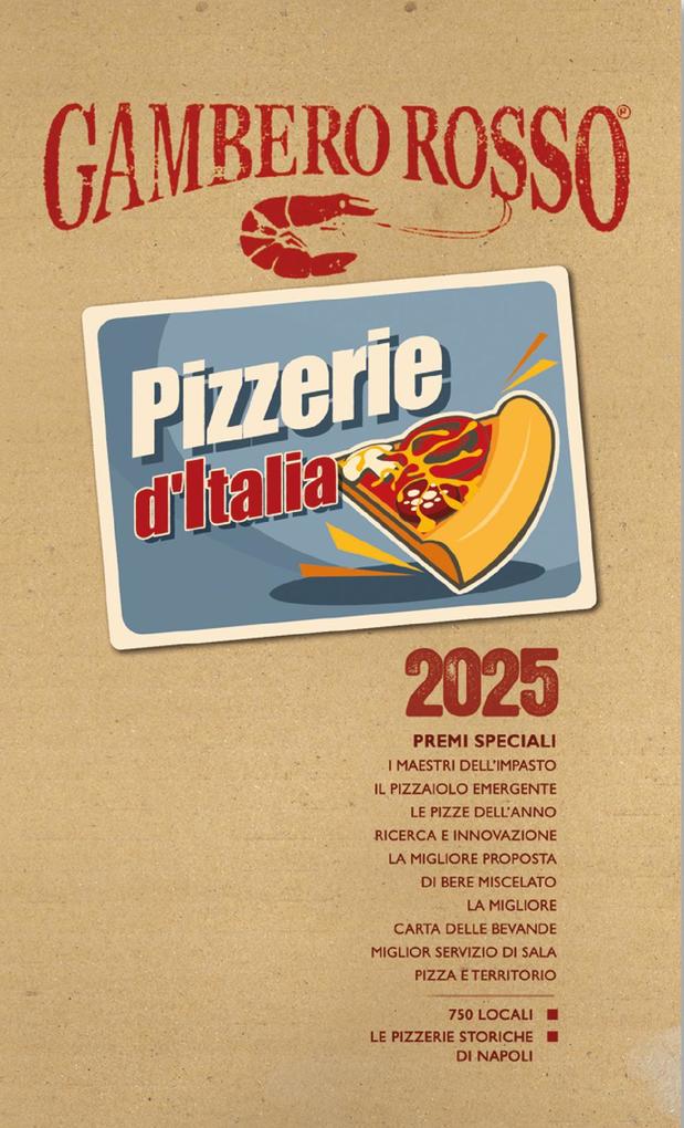 Produktbild: Pizzerie d'Italia del Gambero Rosso 2025
