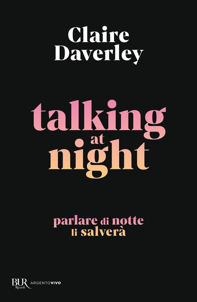 Produktbild: Talking at night. Ediz. italiana | Claire Daverley
