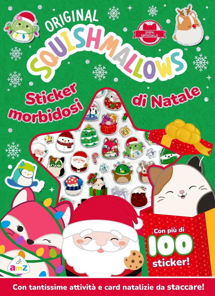 Produktbild: Squishmallows. Sticker morbidosi di Natale