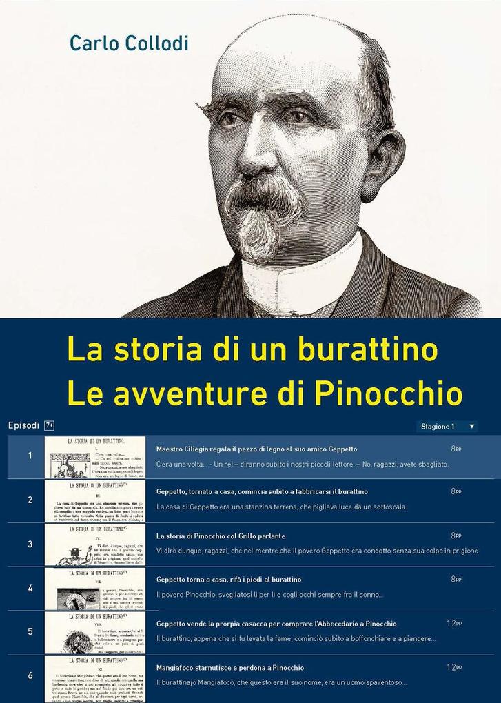 Produktbild: La storia di un burattino. Le avventure di Pinocchio | Carlo Collodi