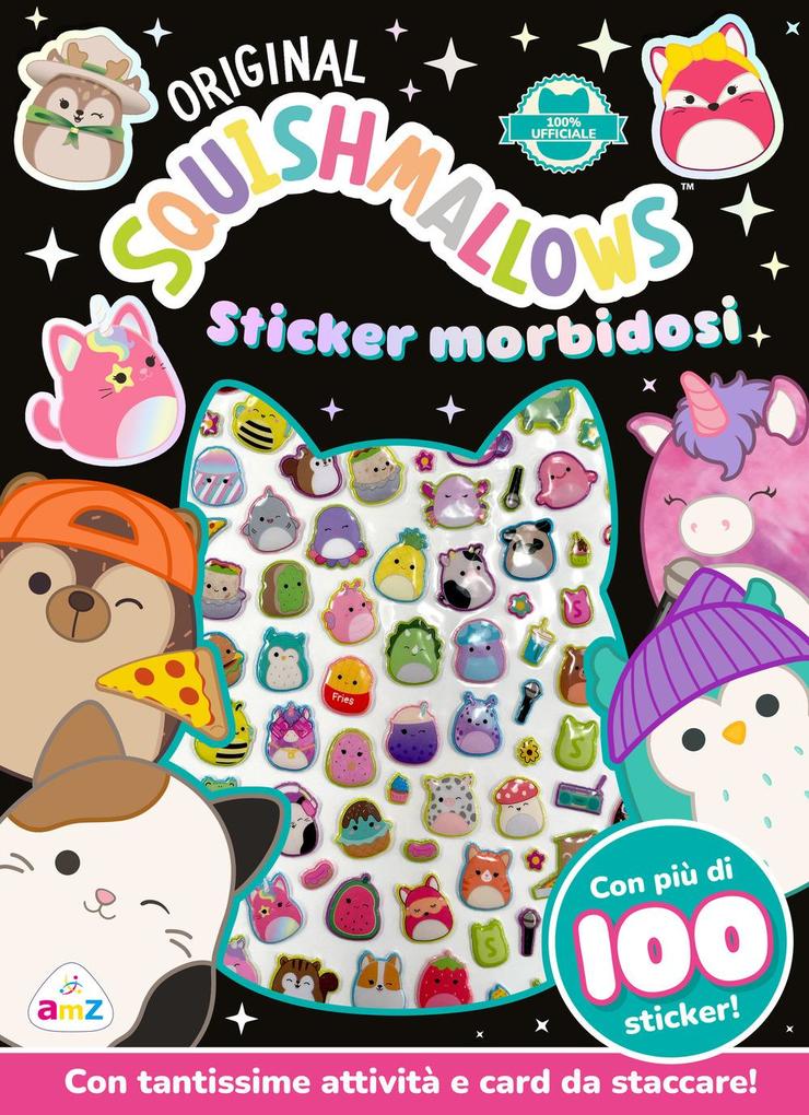 Produktbild: Squishmallows. Sticker morbidosi