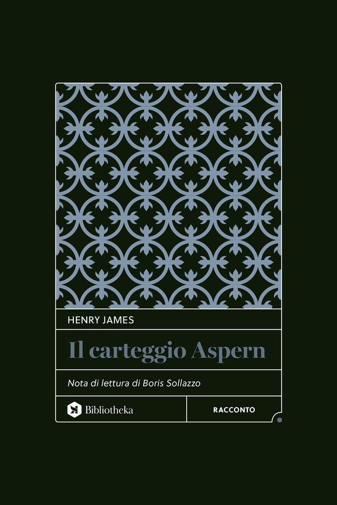Produktbild: Il carteggio Aspern | Henry James