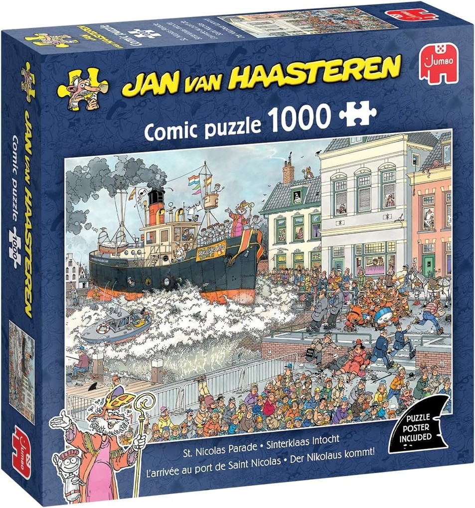 Produktbild: Jan van Haasteren - St. Nicolas Parade - Puzzle 1000 Teile