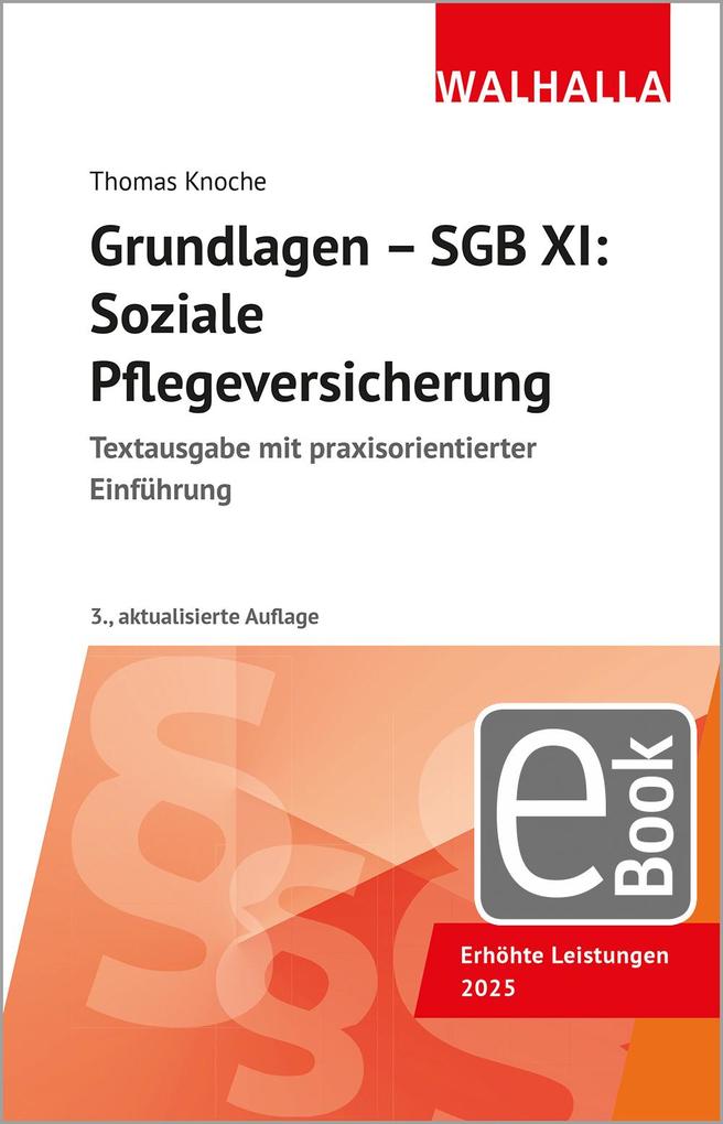 Produktbild: Grundlagen - SGB XI: Soziale Pflegeversicherung | Thomas Knoche