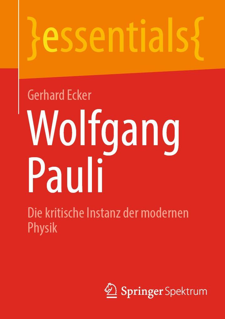 Produktbild: Wolfgang Pauli | Gerhard Ecker