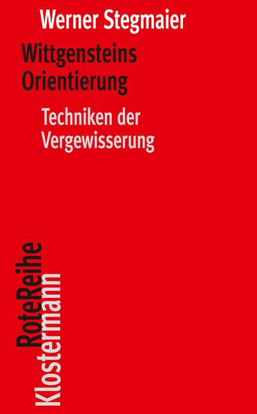 Produktbild: Wittgensteins Orientierung | Werner Stegmaier