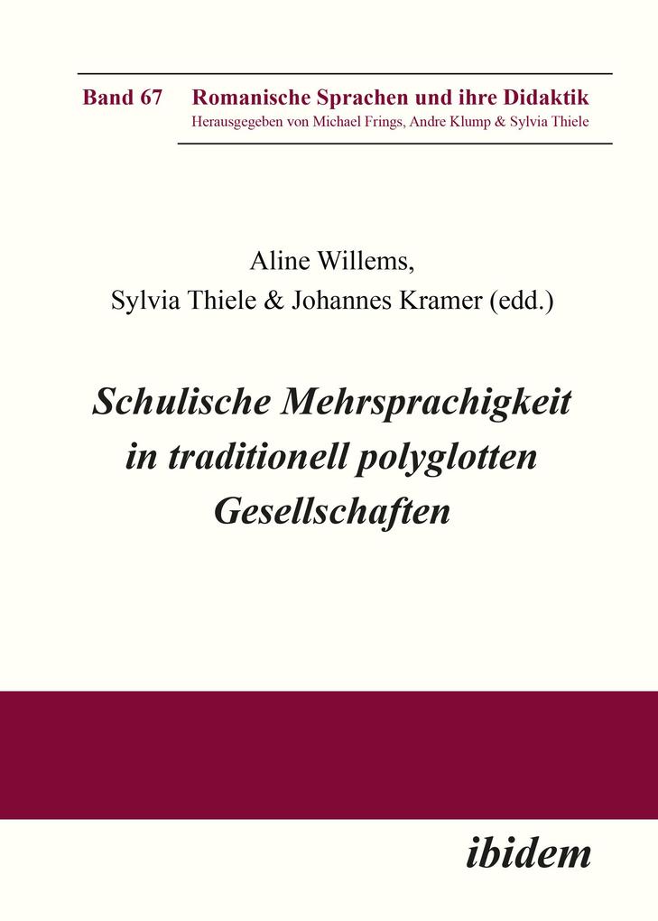 Produktbild: Schulische Mehrsprachigkeit in traditionell polyglotten Gesellschaften