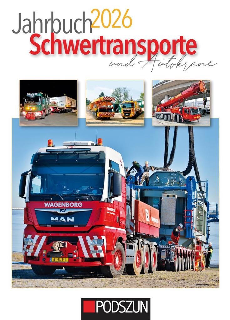 Produktbild: Jahrbuch Schwertransporte 2026
