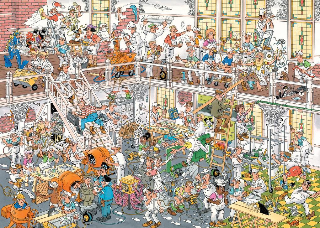 Weitere Ansicht: Jan van Haasteren - Das Renovierungsprojekt & Der Baumarkt (2x1000 Teile)