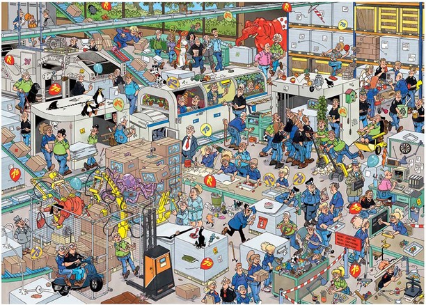 Weitere Ansicht: Jan van Hasteren - Puzzle 1000 Teile