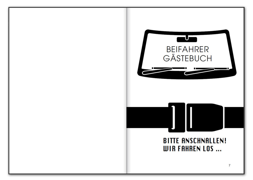 Weitere Ansicht: Endlich Auto! Beifahrer Gästebuch und Safety Guide | Verena Schauer