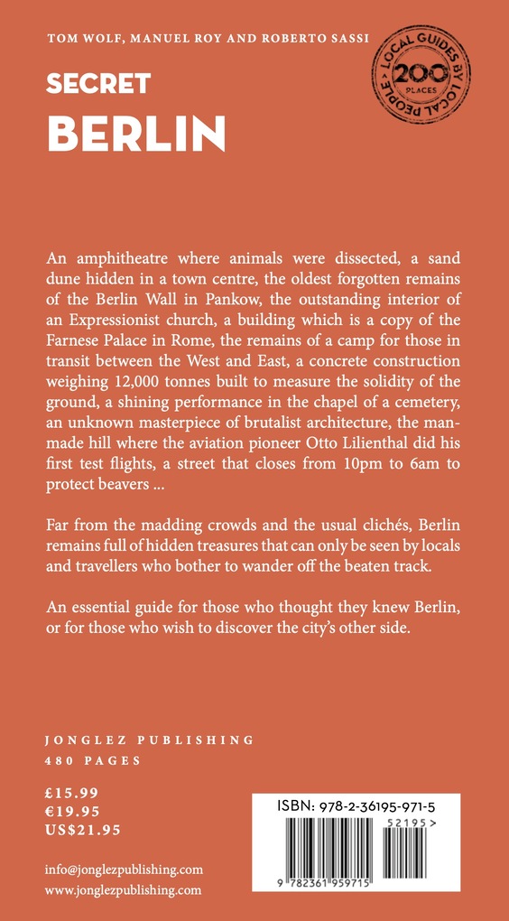 Weitere Ansicht: Secret Berlin | Tom Wolf, Manuel Roy, Roberto Sassi