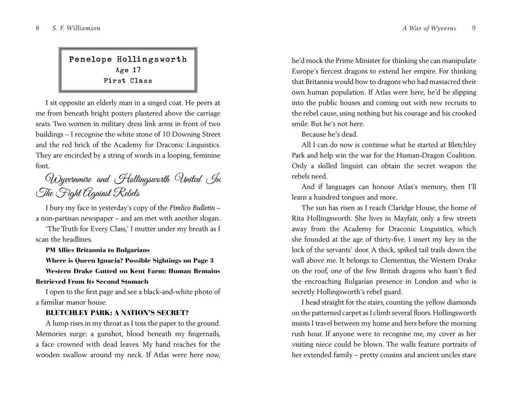 Weitere Ansicht: A Language of Dragons (2) - A War of Wyverns | S. F Williamson