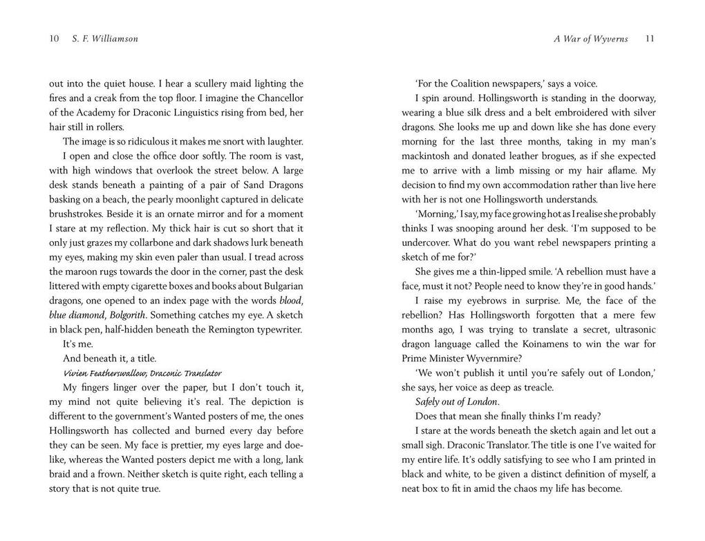 Weitere Ansicht: A Language of Dragons (2) - A War of Wyverns | S. F Williamson