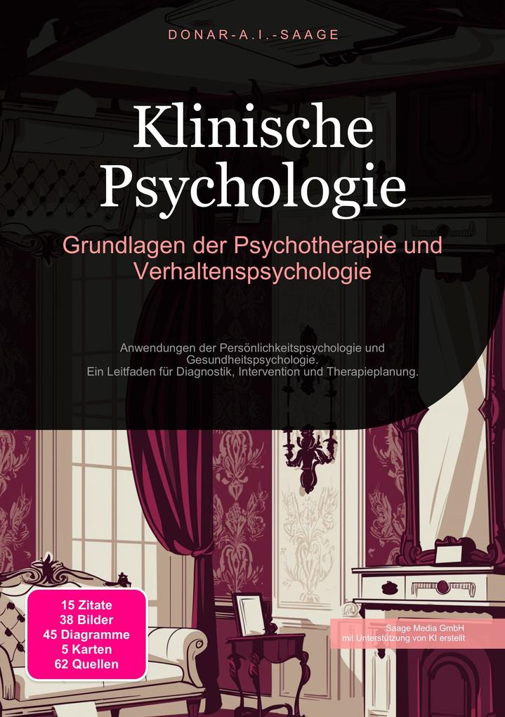 Produktbild: Klinische Psychologie | Donar A. I. Saage