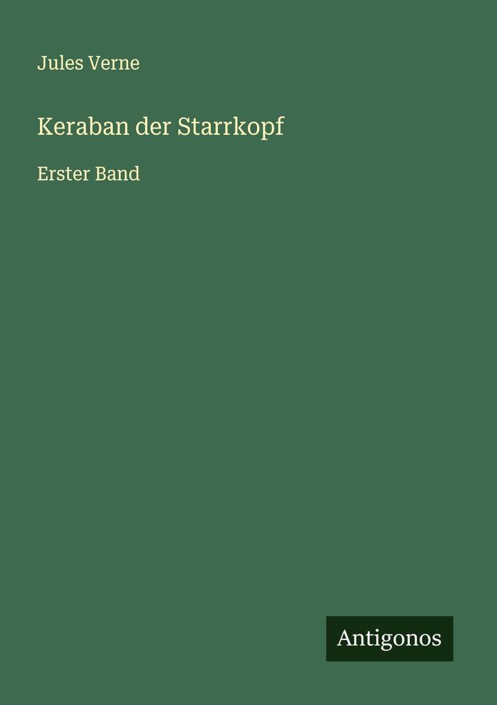 Produktbild: Keraban der Starrkopf | Jules Verne