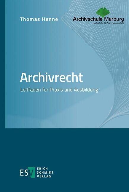 Produktbild: Archivrecht | Thomas Henne