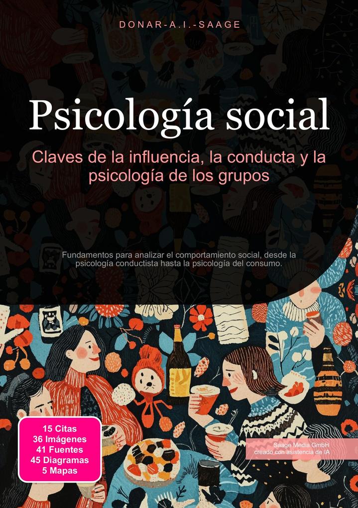 Produktbild: Psicología social | Donar A. I. Saage