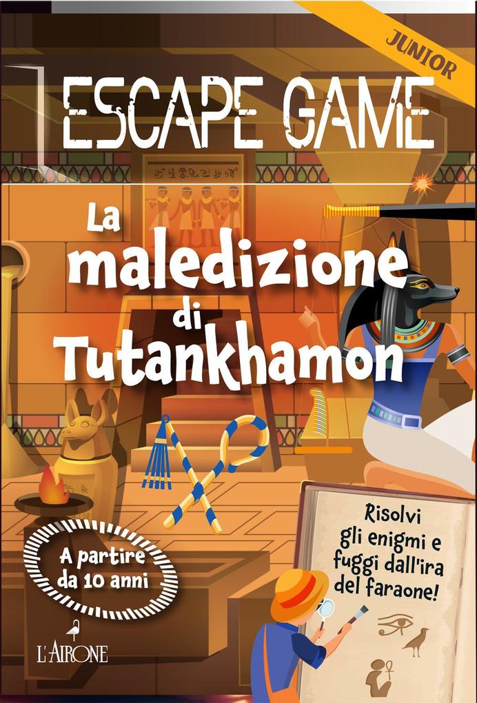 Produktbild: La maledizione di Tutankhamon. Escape game | Valérie Cluzel