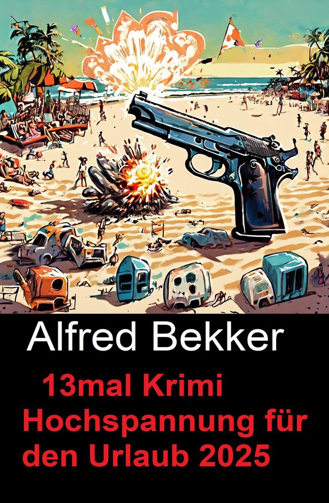 Produktbild: 13mal Krimi Hochspannung für den Urlaub 2025 | Alfred Bekker