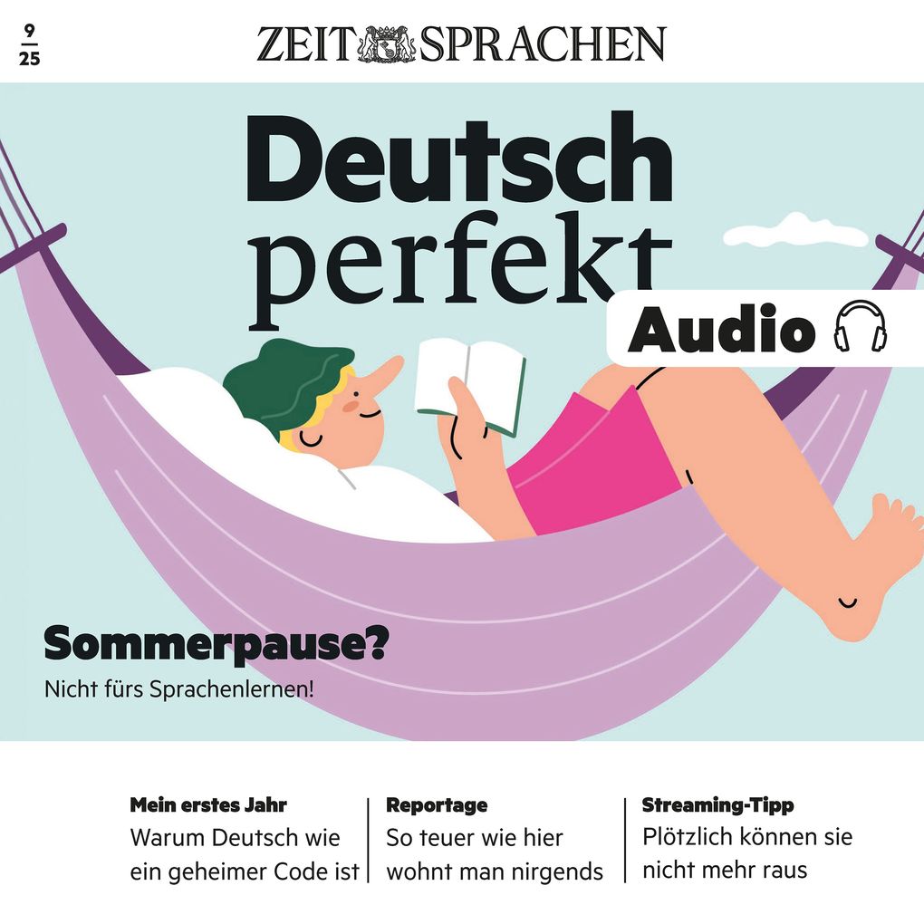 Produktbild: Deutsch perfekt Audio - Sommerpause? | Alia Begisheva