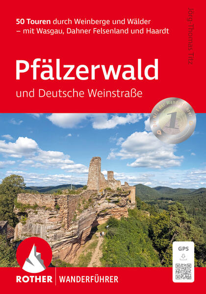 Produktbild: Pfälzerwald und Deutsche Weinstraße, Rother Wanderführer | Jörg-Thomas Titz