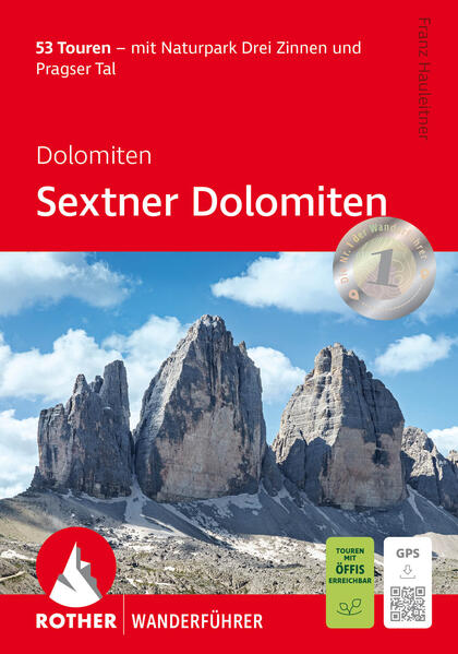 Produktbild: Dolomiten - Sextner Dolomiten, Rother Wanderführer | Franz Hauleitner