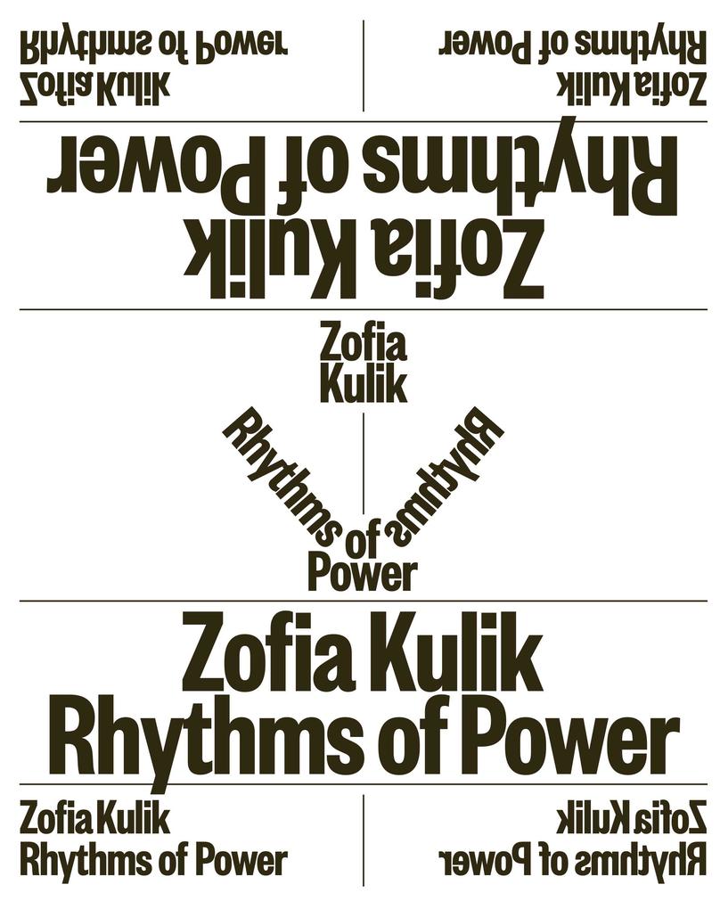 Produktbild: Rythms of Power | Zofia Kulik