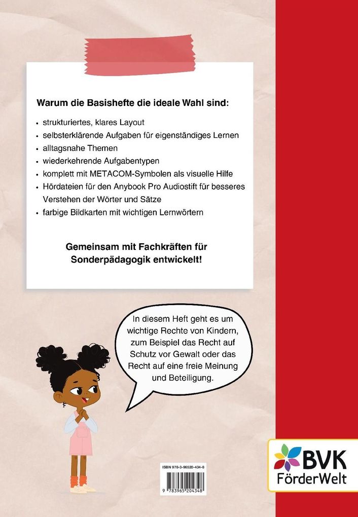 Weitere Ansicht: Basisheft Demokratie: Kinderrechte | Marita Inderrath