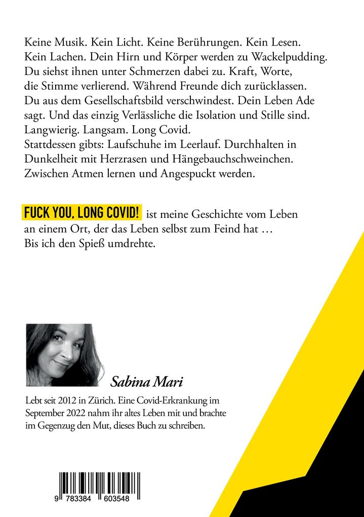 Weitere Ansicht: FUCK YOU, LONG COVID! | Sabina Mari