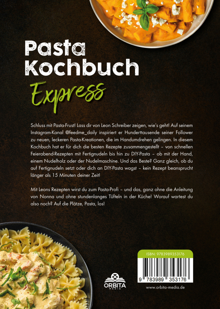 Weitere Ansicht: Pasta Kochbuch Express | Leon Schreiber