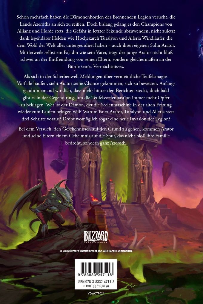 Weitere Ansicht: World of Warcraft: Midnight - Blutsbande | Christie Golden