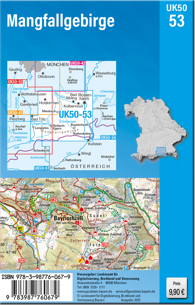 Weitere Ansicht: UK50-53 Mangfallgebirge