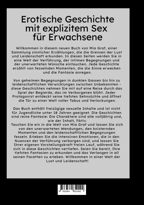 Weitere Ansicht: Verbotene Liebe | Mia Graf