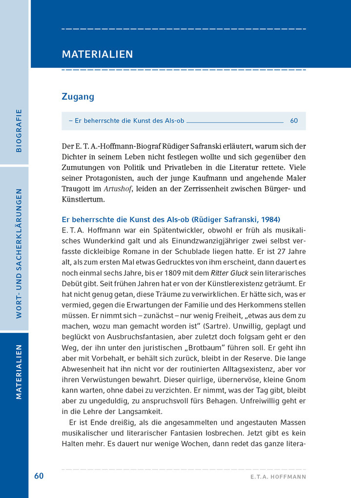 Weitere Ansicht: Der Artushof / Die Bergwerke zu Falun | E.T.A. Hoffmann