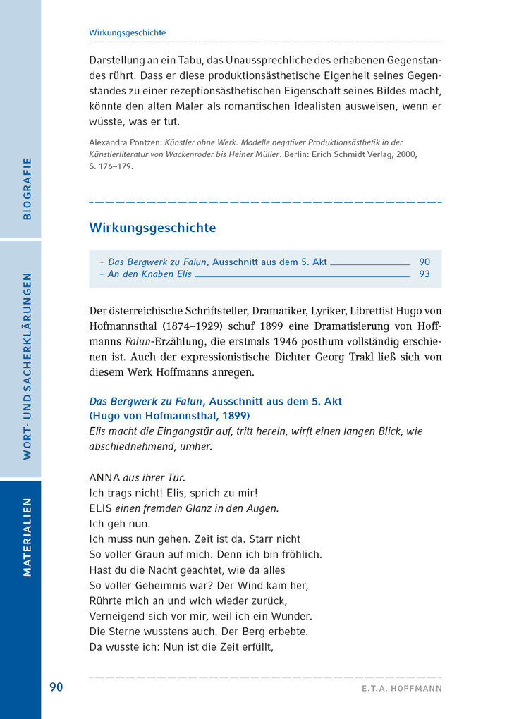 Weitere Ansicht: Der Artushof / Die Bergwerke zu Falun | E.T.A. Hoffmann