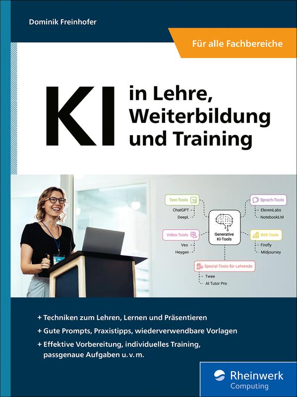 Produktbild: KI in Lehre, Weiterbildung und Training | Dominik Freinhofer