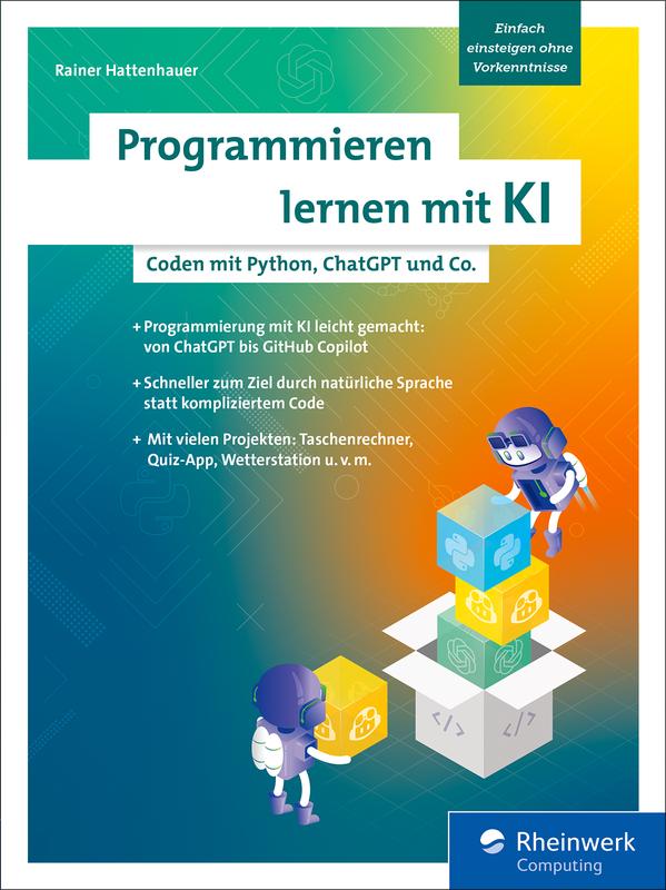 Produktbild: Programmieren lernen mit KI | Rainer Hattenhauer