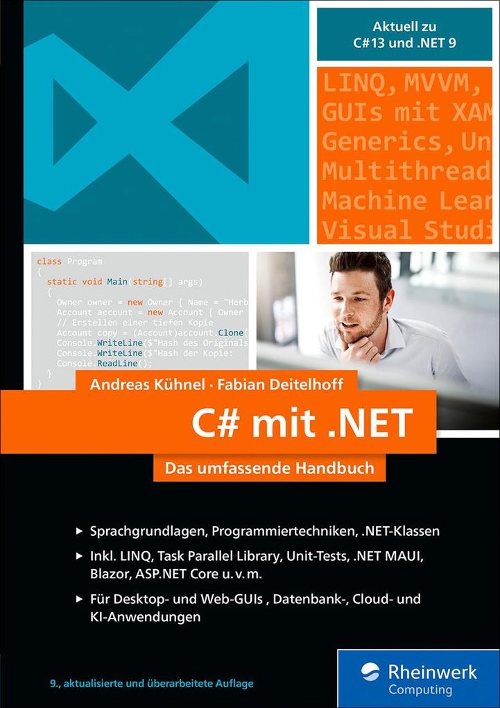 Produktbild: C# mit .NET | Andreas Kühnel, Fabian Deitelhoff
